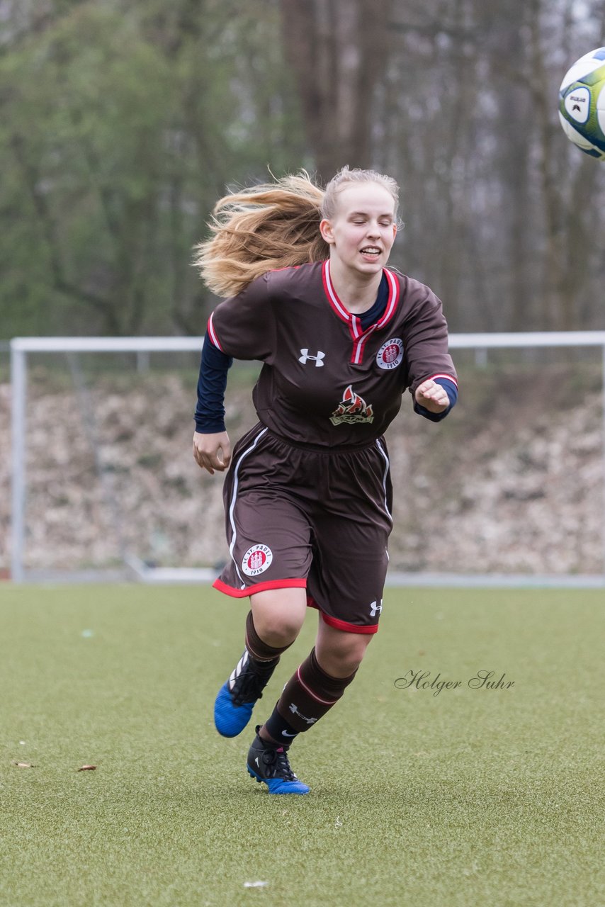 Bild 261 - B-Juniorinnen Walddoerfer - St.Pauli : Ergebnis: 4:1